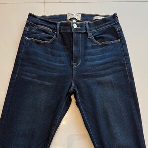 Frame Denim Women's High Rise Dark Blue Jeans